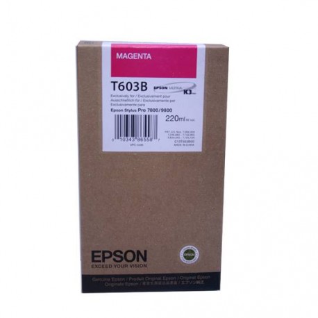 TINTA EPSON T603B T603B00 COLOR MAGENTA