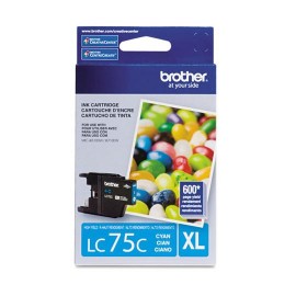 TINTA BROTHER LC75CXL LC75C COLOR CYAN