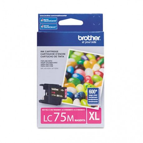 TINTA BROTHER LC75MXL LC75M COLOR MAGENTA