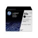 TONER DUAL PACK HP 55X CE255XD COLOR NEGRO