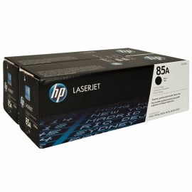 TONER DUAL PACK HP 85A CE285AD COLOR NEGRO