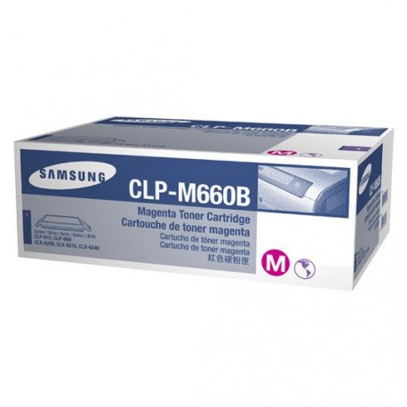 TONER SAMSUNG CLPM660B CLPK660B COLOR MAGENTA