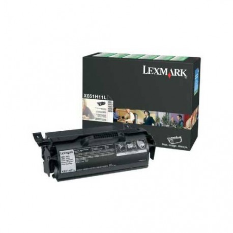 TONER LEXMARK X651H11L X651H11L COLOR NEGRO