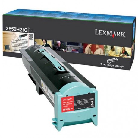 TÓNER LEXMARK X850H21G COLOR NEGRO