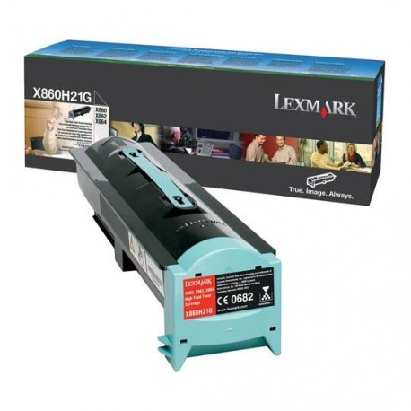 TONER LEXMARK X860H21G X860H21G COLOR NEGRO