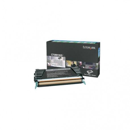 TONER LEXMARK C736H1KG C736H1KG COLOR NEGRO