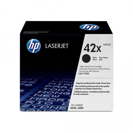 TONER HP 42X Q5942X COLOR NEGRO