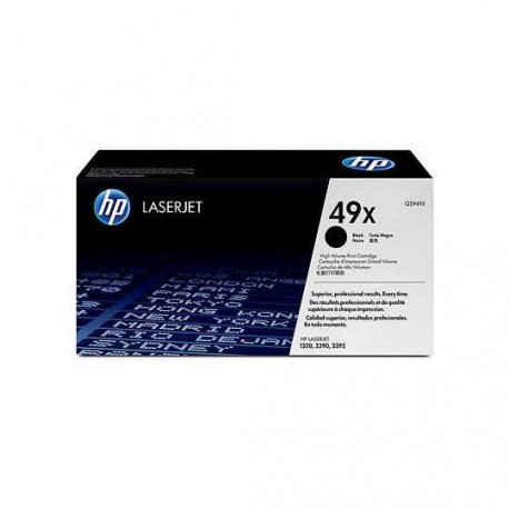 TONER HP 49X Q5949X COLOR NEGRO