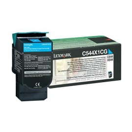 TONER LEXMARK C544DTN C544X1CG COLOR CYAN