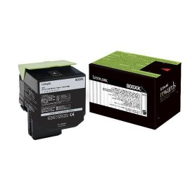 TONER LEXMARK 808XK 80C8XK0 COLOR NEGRO