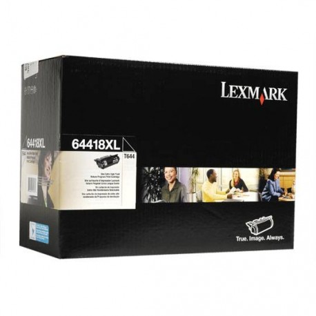 TONER LEXMARK 64418XL 64418XL COLOR NEGRO