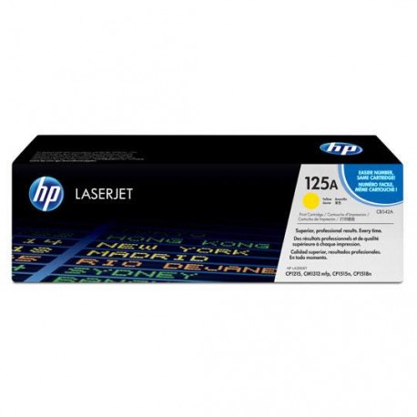 TONER HP 125A CB542A COLOR AMARILLO