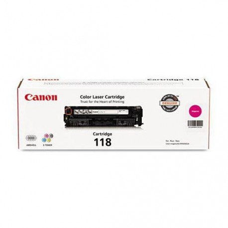 TONER CANON 118M 2660B001AA COLOR MAGENTA