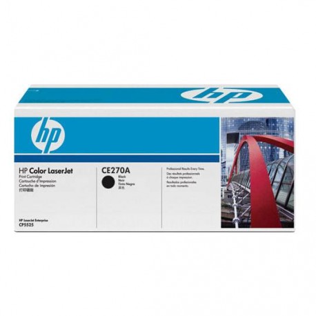 TONER HP 650A CE270A COLOR NEGRO