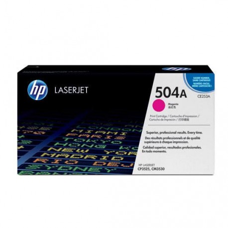 TONER HP 504A CE253A COLOR MAGENTA