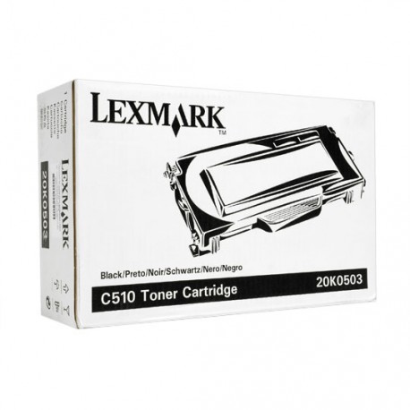 TONER LEXMARK 20K0503 20K0503 COLOR NEGRO