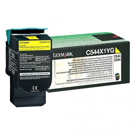 TONER LEXMARK C544X1YG C500N COLOR AMARILLO