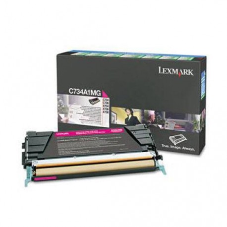 TONER LEXMARK C734DN C734A1MG COLOR MAGENTA