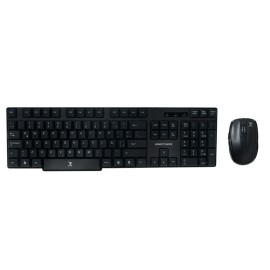 KIT TECLADO Y MOUSE PERFECT CHOICE PC-200994 CONEXION INALAMBRICO COLOR NEGRO