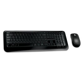 KIT TECLADO Y MOUSE MICROSOFT PN9-00004 CONEXION INALAMBRICO COLOR NEGRO