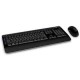 KIT TECLADO Y MOUSE MICROSOFT PP3-00004 CONEXION INALAMBRICO COLOR NEGRO