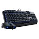 KIT TECLADO Y MOUSE COOLER MASTER DEVASTATOR II CONEXION ALAMBRICO COLOR NEGRO Y AZUL