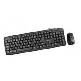 KIT TECLADO Y MOUSE ACTECK TBTK200 CONEXION ALAMBRICO COLOR NEGRO