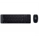 KIT TECLADO Y MOUSE LOGITECH MK220 CONEXION INALAMBRICO COLOR NEGRO