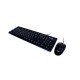 KIT TECLADO Y MOUSE VORAGO KM104 CONEXION ALAMBRICO COLOR NEGRO