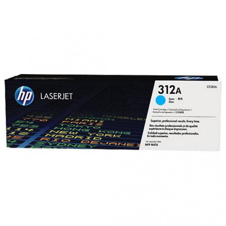 TONER HP 312A CF381A COLOR CYAN