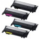 TONER S-PRINTING SAMSUNG CLT-K404S, C404S, M404S, Y404S SU367A COLOR NEGRO, CIAN, MAGENTA, AMARILLO