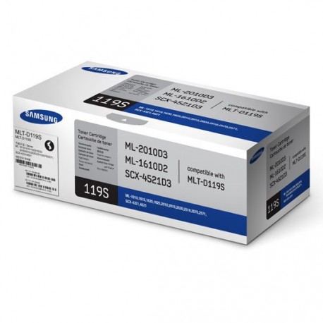 TONER SAMSUNG MLT-D119S D119S COLOR NEGRO