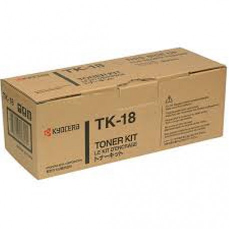 TONER KYOCERA MITA NEGRO TK 18 370QB0KM CAPACIDAD ESTANDAR