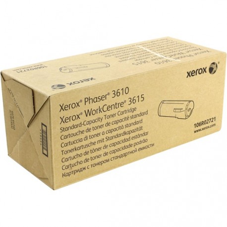TONER XEROX 106R02721 106R02721 COLOR NEGRO