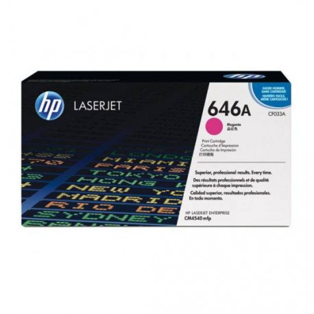 TONER HP 646A CF033A COLOR MAGENTA