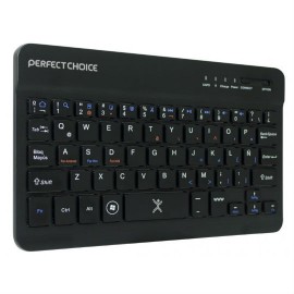 TECLADO MINI PERFECT CHOICE PC-200932 INALAMBRICO CONEXION BLUETOOTH