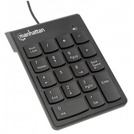 TECLADO NUMERICO MANHATTAN 176354 ALAMBRICO CONEXION USB