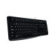 TECLADO LOGITECH K120 ALAMBRICO CONEXION USB