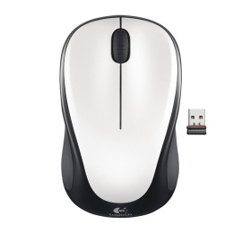 MOUSE INALAMBRICO LOGITECH M317 CONEXION USB COLOR BLANCO