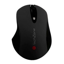 MOUSE INALAMBRICO TECHZONE TZ16MOU01-INA CONEXION BLUETOOTH COLOR NEGRO