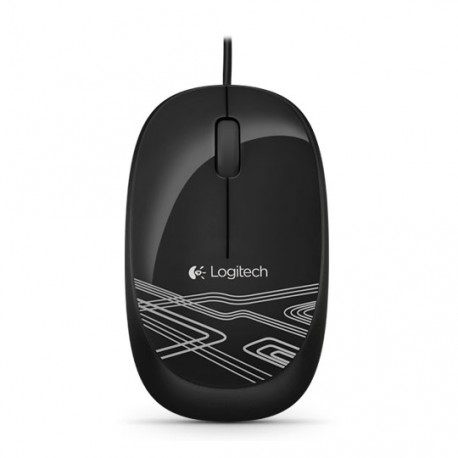 MOUSE ALAMBRICO LOGITECH M105 CONEXION USB COLOR NEGRO