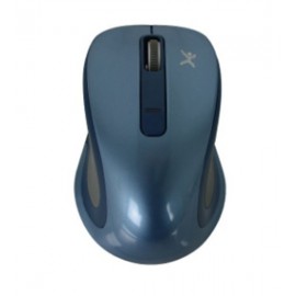 MOUSE INALAMBRICO PERFECT CHOICE PC-044741 CONEXION BLUETOOTH COLOR GRIS Y AZUL