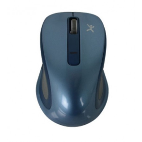 MOUSE INALAMBRICO PERFECT CHOICE PC-044741 CONEXION BLUETOOTH COLOR GRIS Y AZUL