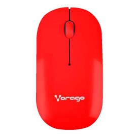 MOUSE INALAMBRICO VORAGO 205 CONEXION USB COLOR ROJO