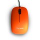 MOUSE ALAMBRICO VORAGO MO206 CONEXION USB COLOR NARANJA