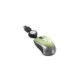 MOUSE MINI ALAMBRICO RETRACTIL VERBATIM 97254 CONEXION USB COLOR GRIS Y VERDE