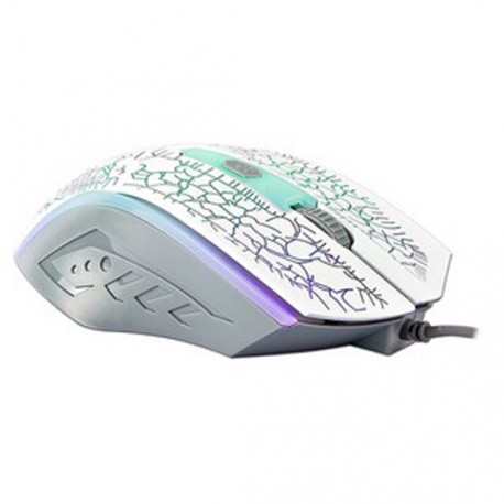 MOUSE GAMER ALAMBRICO NACEB NA-592BL CONEXION USB COLOR BLANCO