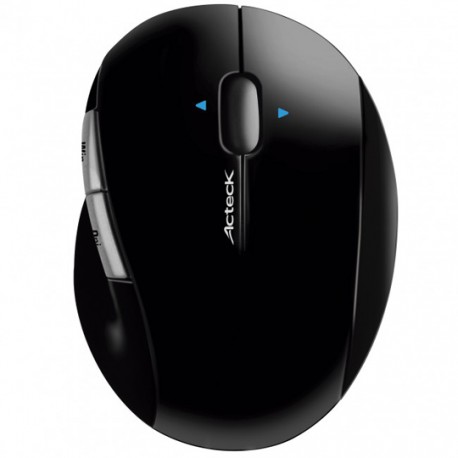 MOUSE INALAMBRICO ACTECK AC-01001 CONEXION USB COLOR NEGRO