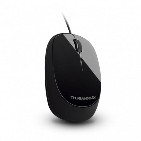 MOUSE INALAMBRICO ACTECK TB-01001 CONEXION USB COLOR NEGRO