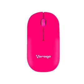 MOUSE INALAMBRICO VORAGO MO-205 CONEXION BLUETOOTH COLOR ROSA